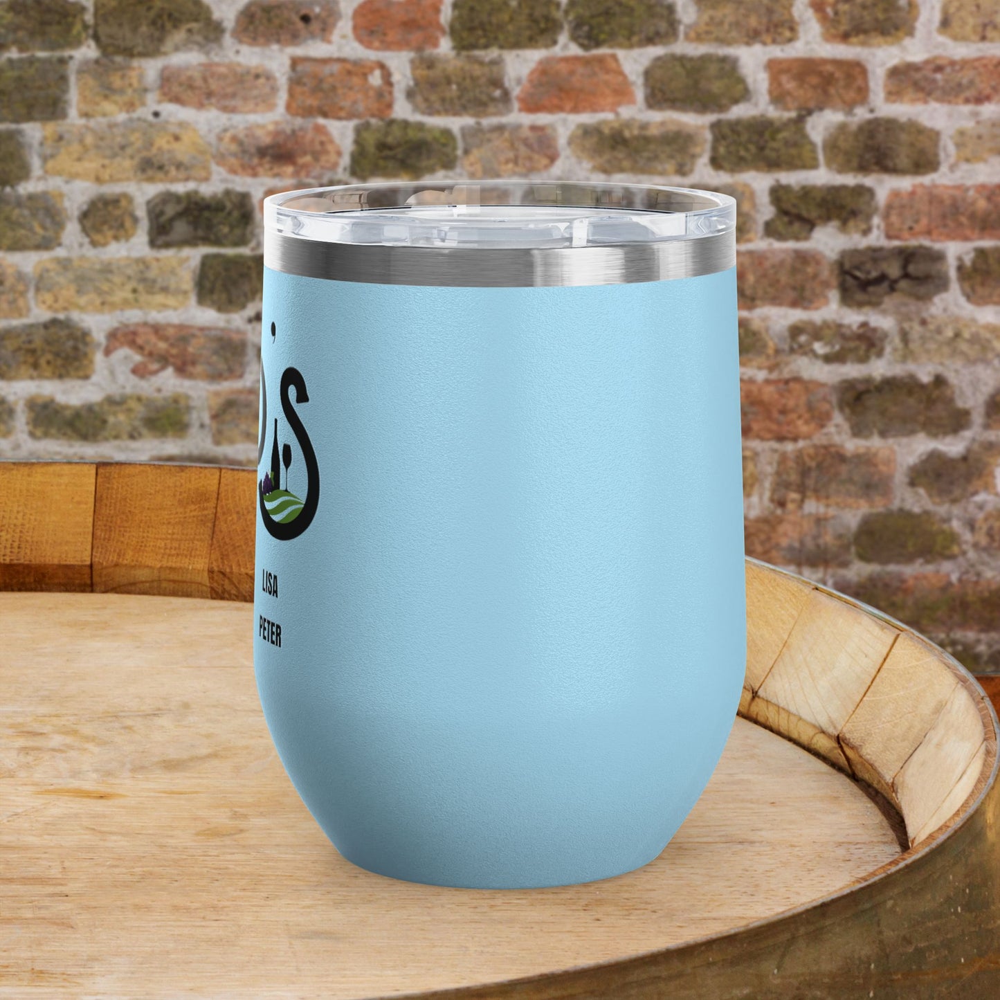 Dad's Reason To Wine Personalized Wine Tumbler