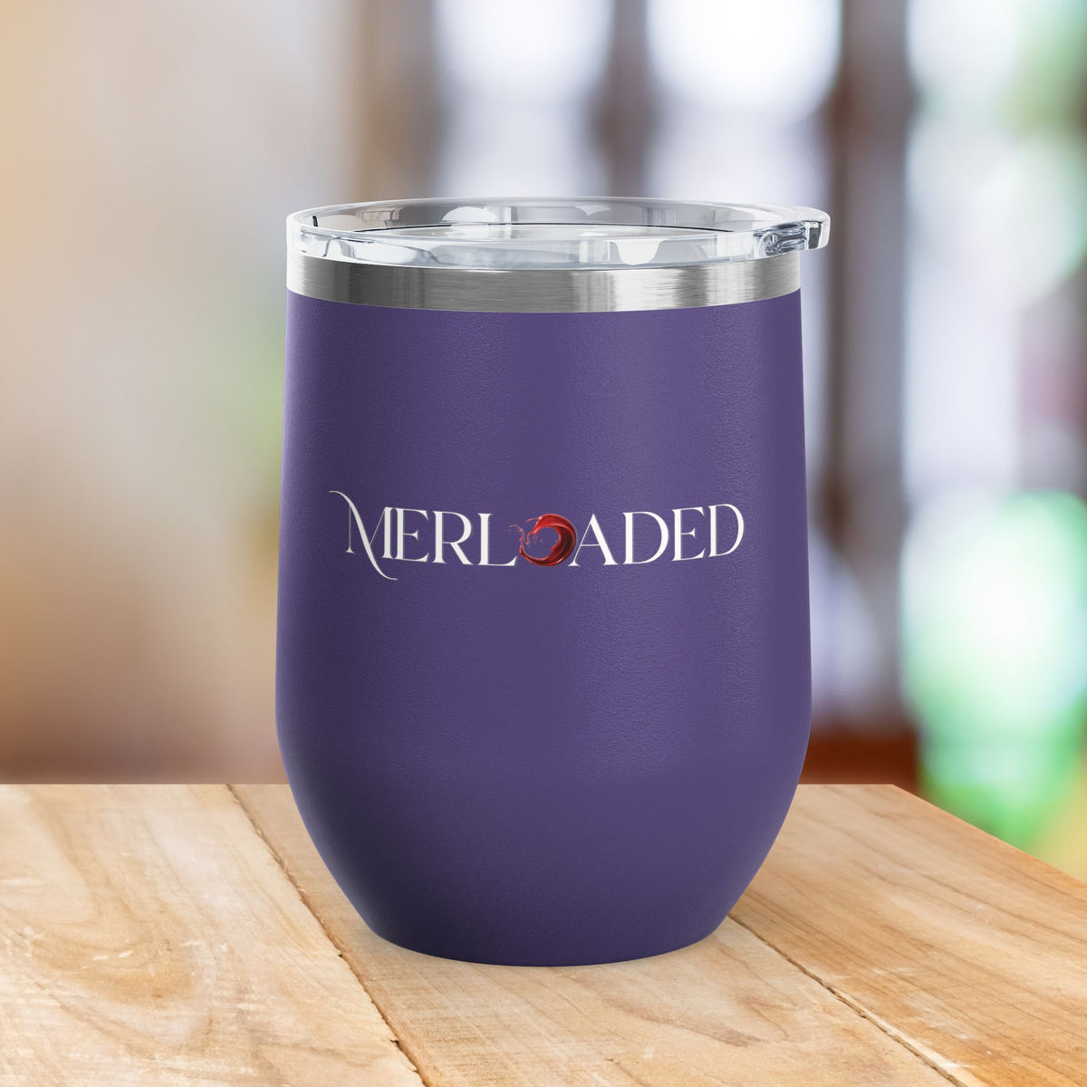 Merloaded 12oz Personalized Wine Tumbler