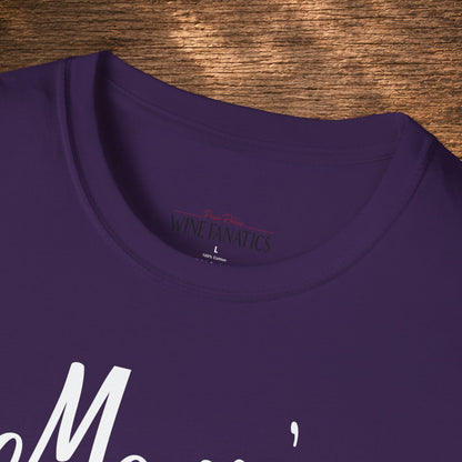 Mom's Reason To Wine Personalized Crew Neck Tee