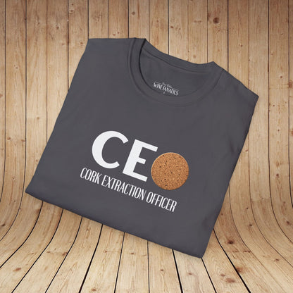 CEO Cork Extraction Officer Unisex Softstyle T-Shirt
