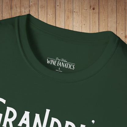 Grandpa's Reason To Wine Personalized T-Shirt