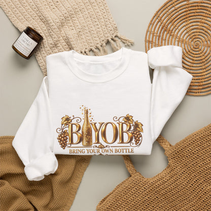 BYOB Bring Your Own Bottle Sweatshirt