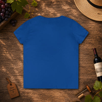 Oh Sip It's A Girl's Trip Personalized Ladies V-Neck Tee