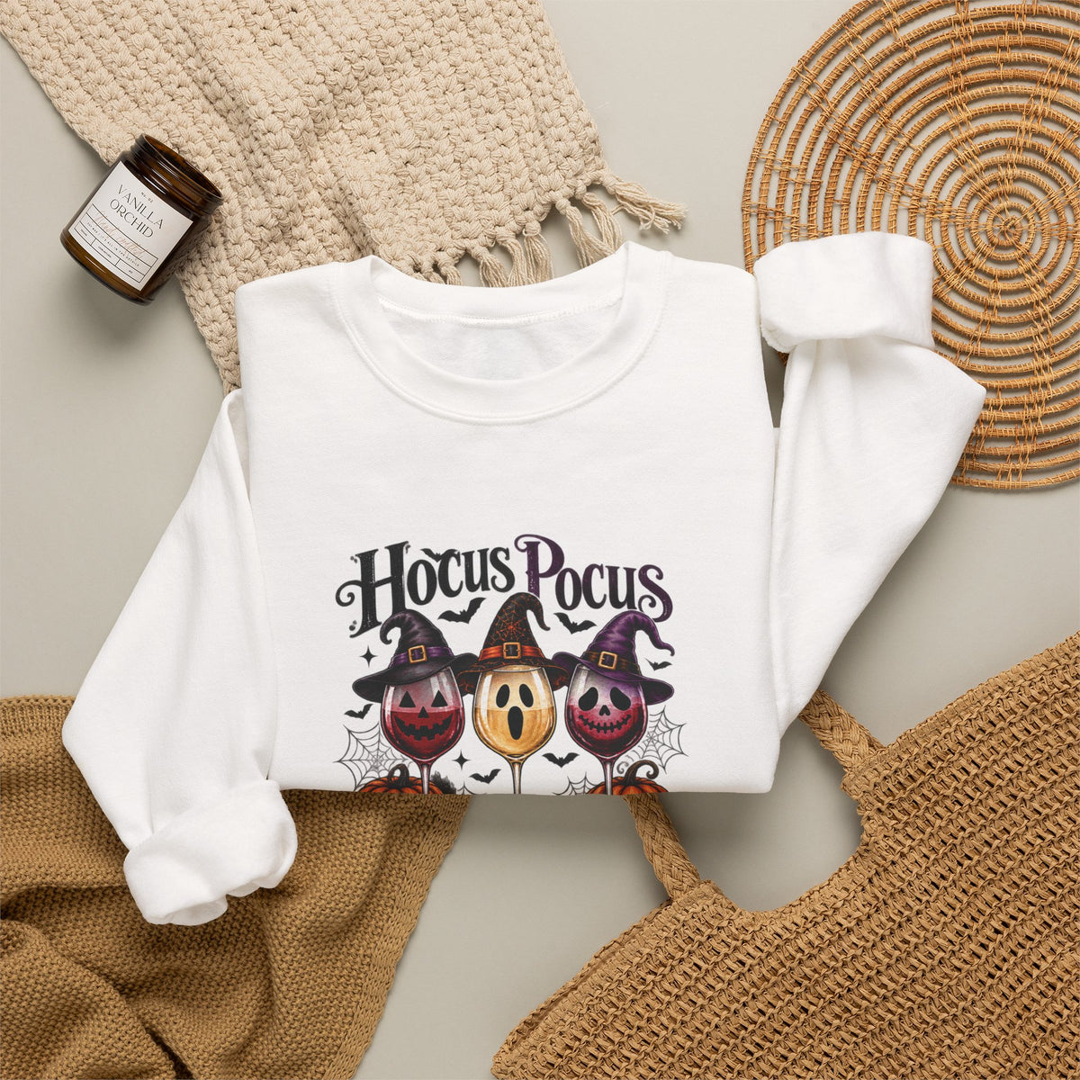 Hocus Pocus I Drink Wine & Know Things Sweatshirt
