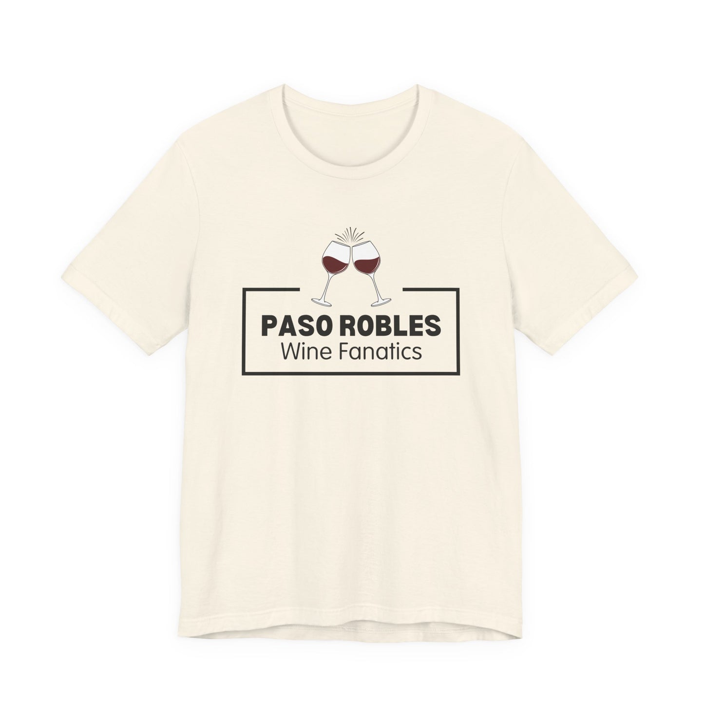 Paso Robles Wine Fanatics Logo Unisex Tee