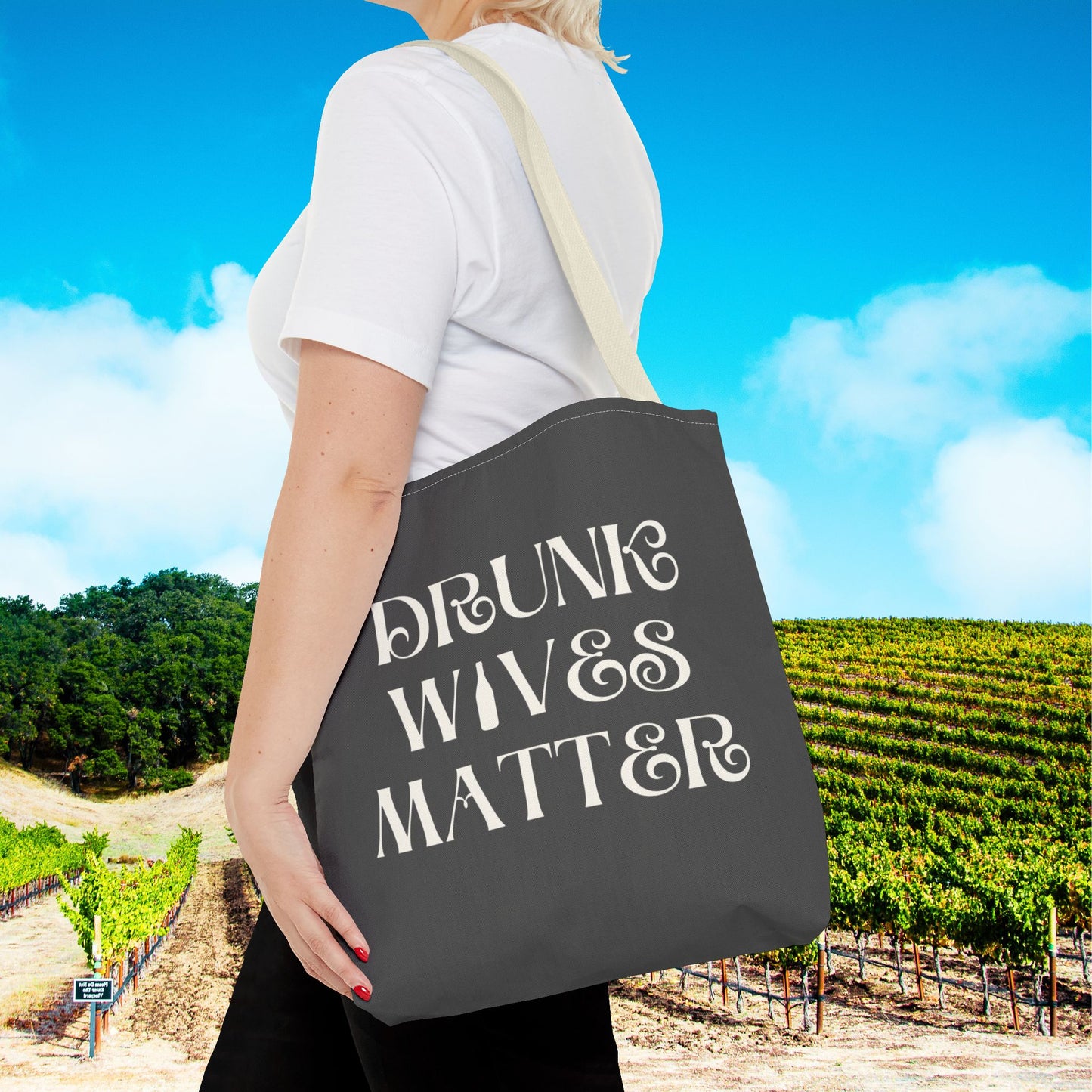 Drunk Wives Matter Tote Bag