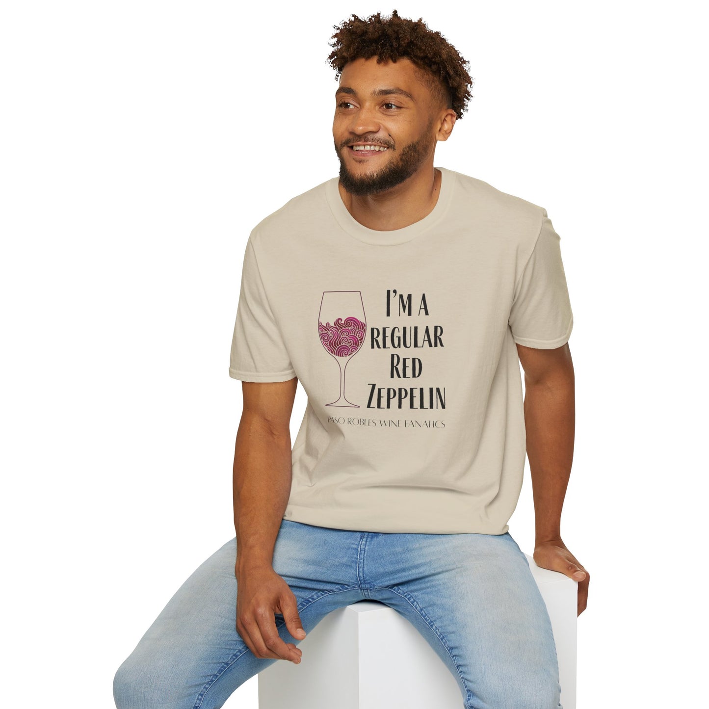 I'm A Regular Red Zeppelin Unisex Softstyle T-Shirt