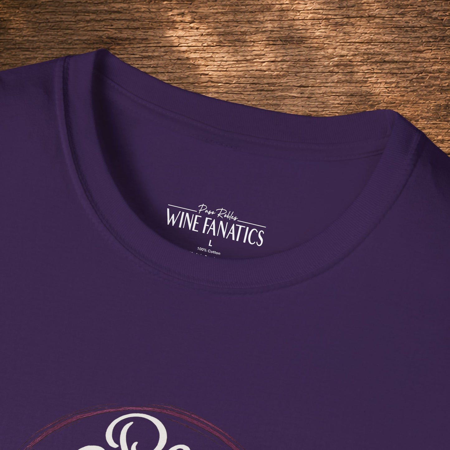 Peace, Love & Wine Crewneck Tee