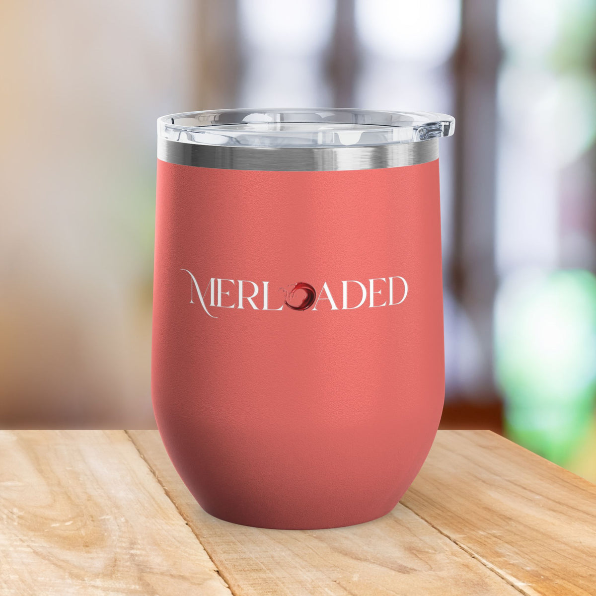 Merloaded 12oz Personalized Wine Tumbler