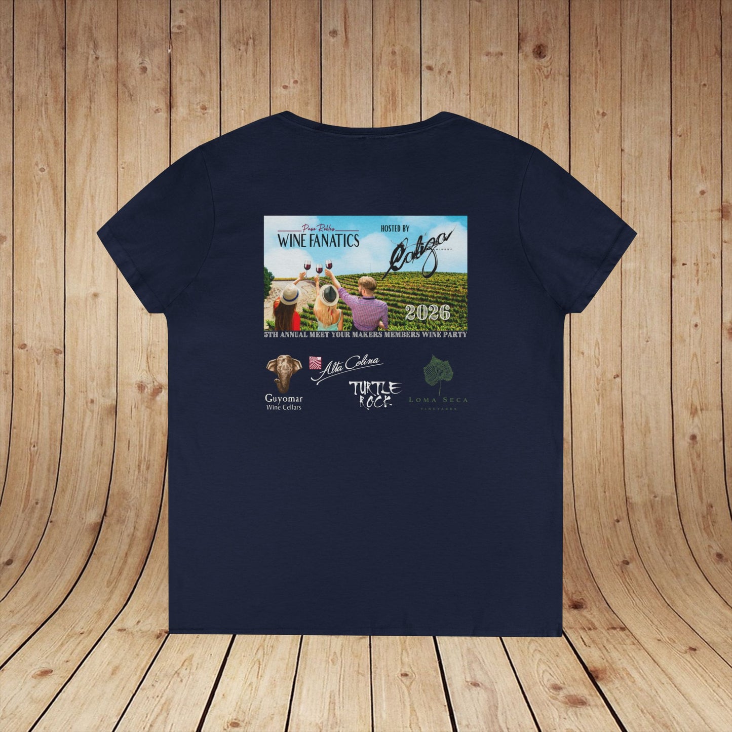 PRWF 2026 Commemorative Meet Your Makers Party Ladies V-Neck Tee