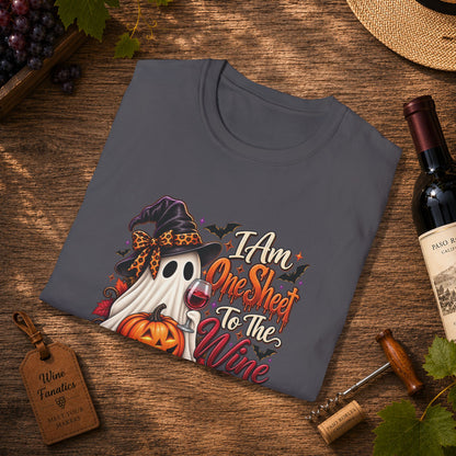 I Am One Sheet To The Wine Unisex Softstyle T-Shirt