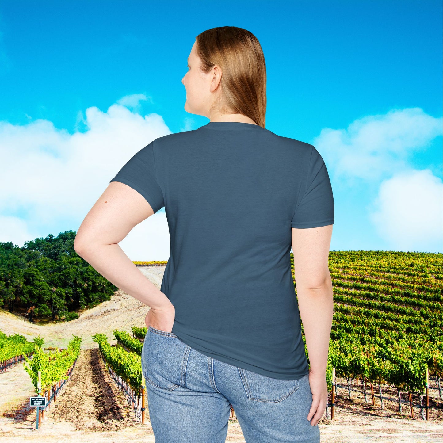 Good Friends Wine Together Unisex Softstyle T-Shirt