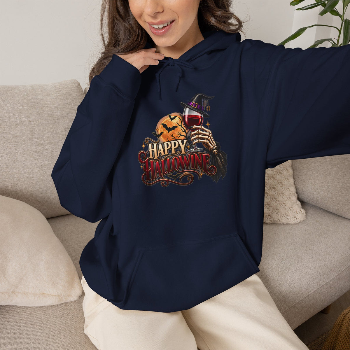 Happy Hallowine Hoodie