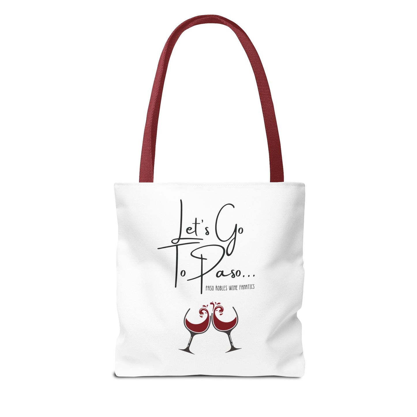 Paso Robles Wine Fanatics Tote Bag -   Logo Design