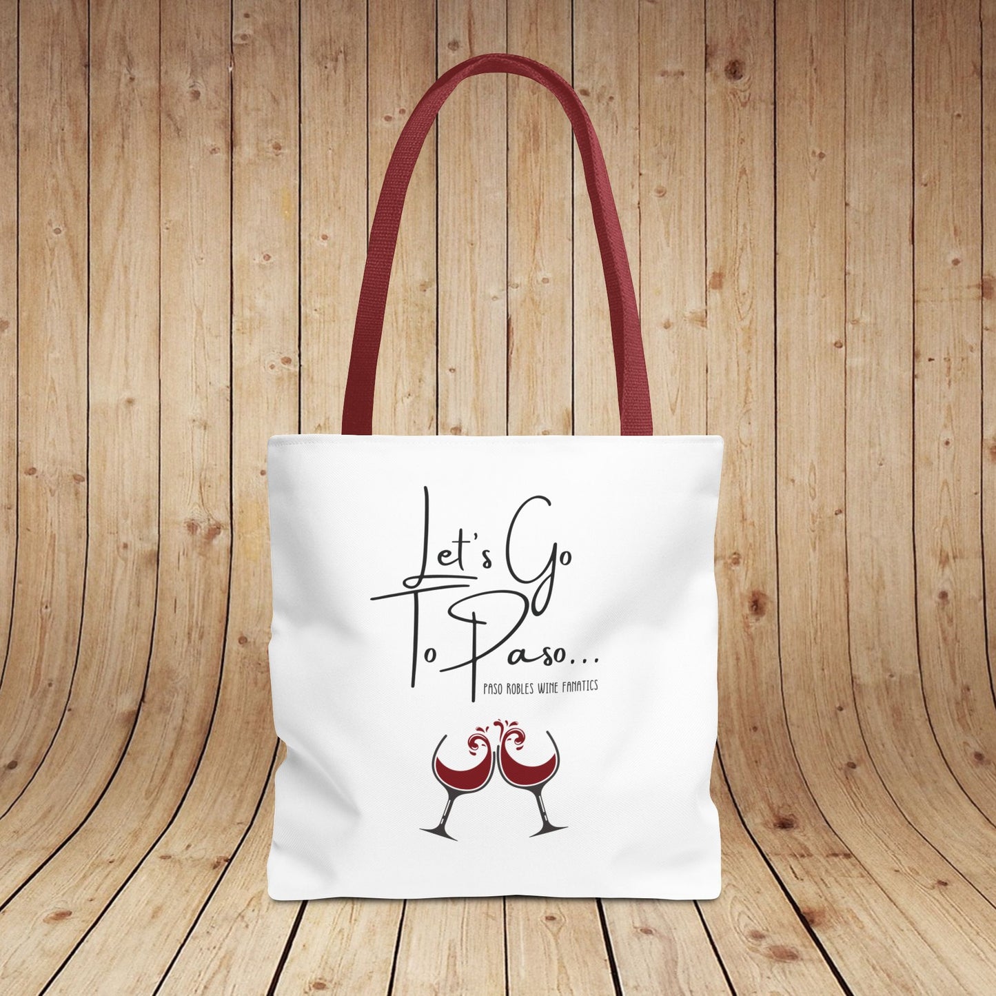Let's Go To Paso Tote Bag