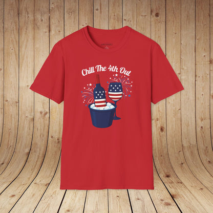 Chill The 4th Out Unisex Softstyle T-Shirt