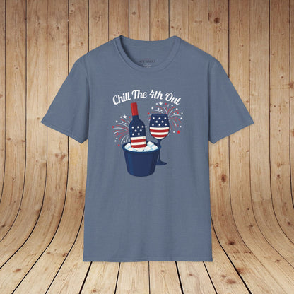 Chill The 4th Out Unisex Softstyle T-Shirt