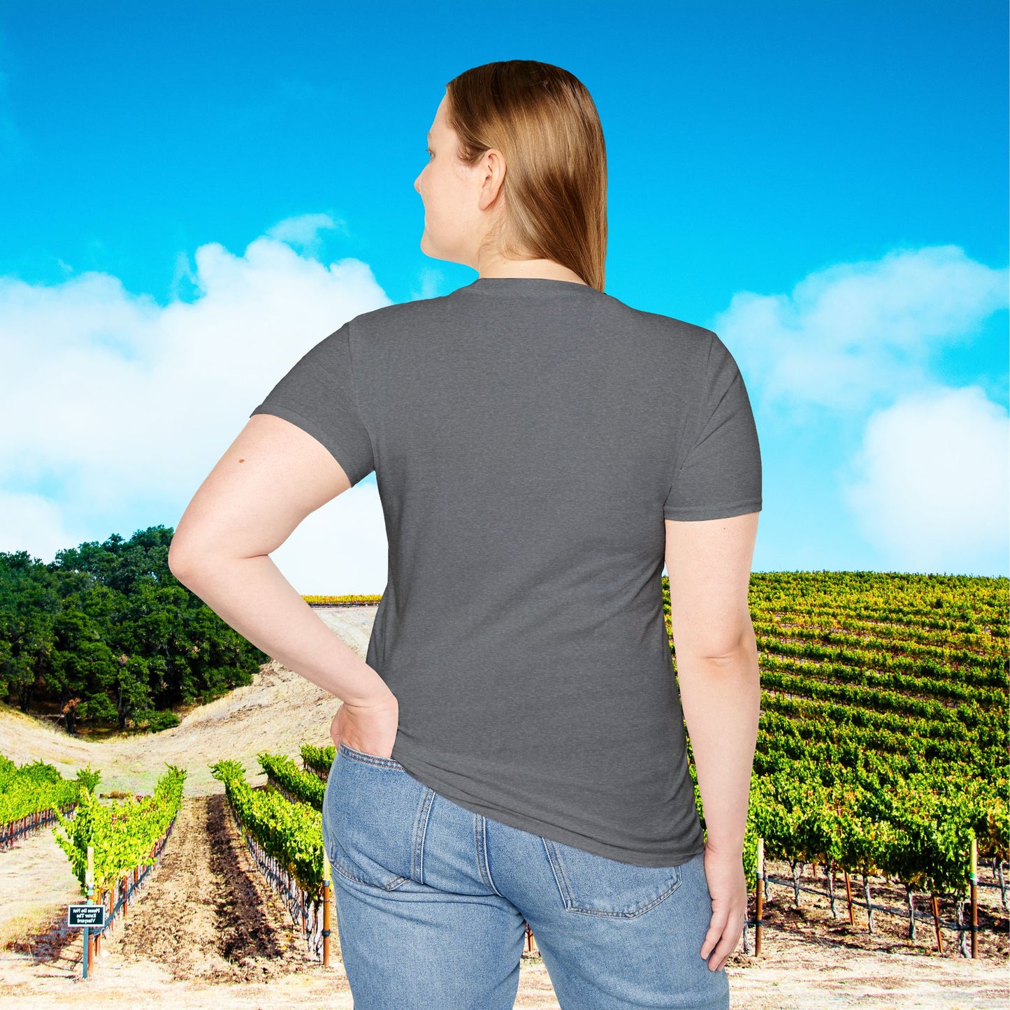 Mom's superpower, turning whine into Wine! Tee