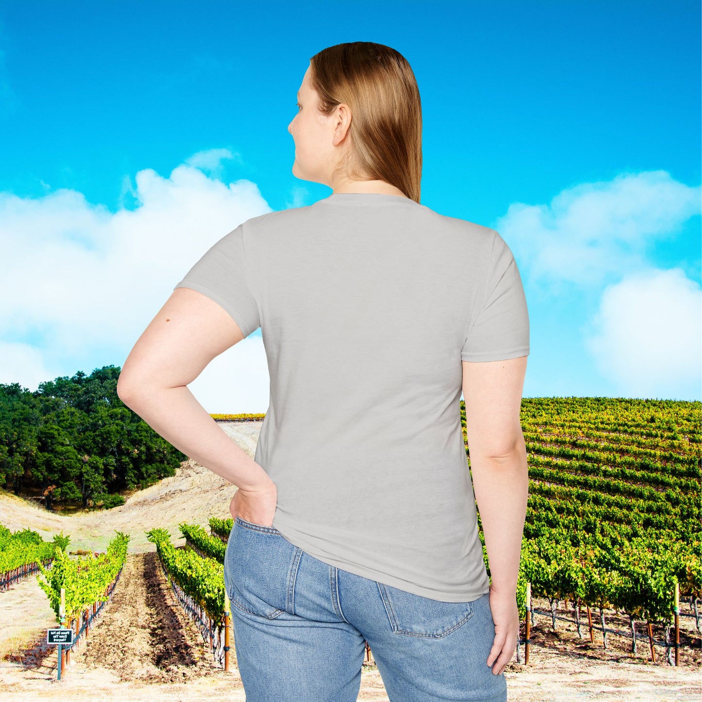 This Is My Wine Tasting Shirt (stain) Unisex Softstyle T-Shirt