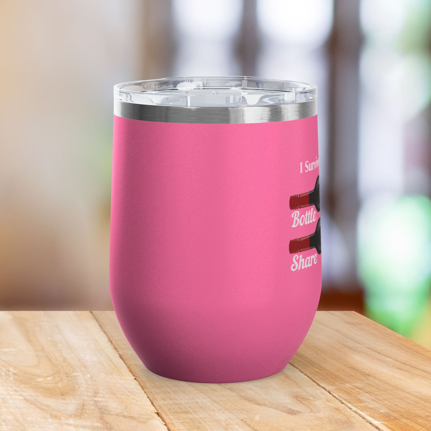 PRWF 2026 Bottle Share Event 12oz Wine Tumbler