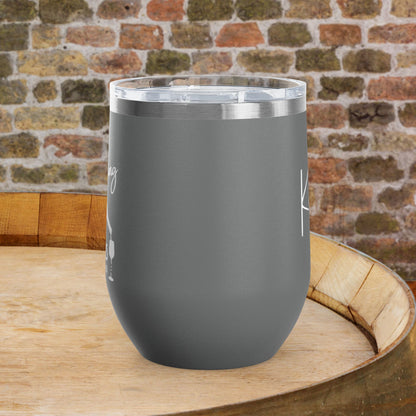 Making Pour Decisions in Sonoma County, CA Personalized 12oz Wine Tumbler