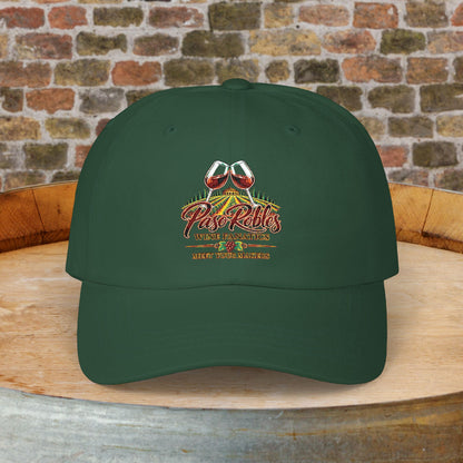 A Toast To Paso Robles Wine Fanatics (Dark) Embroidered Cap