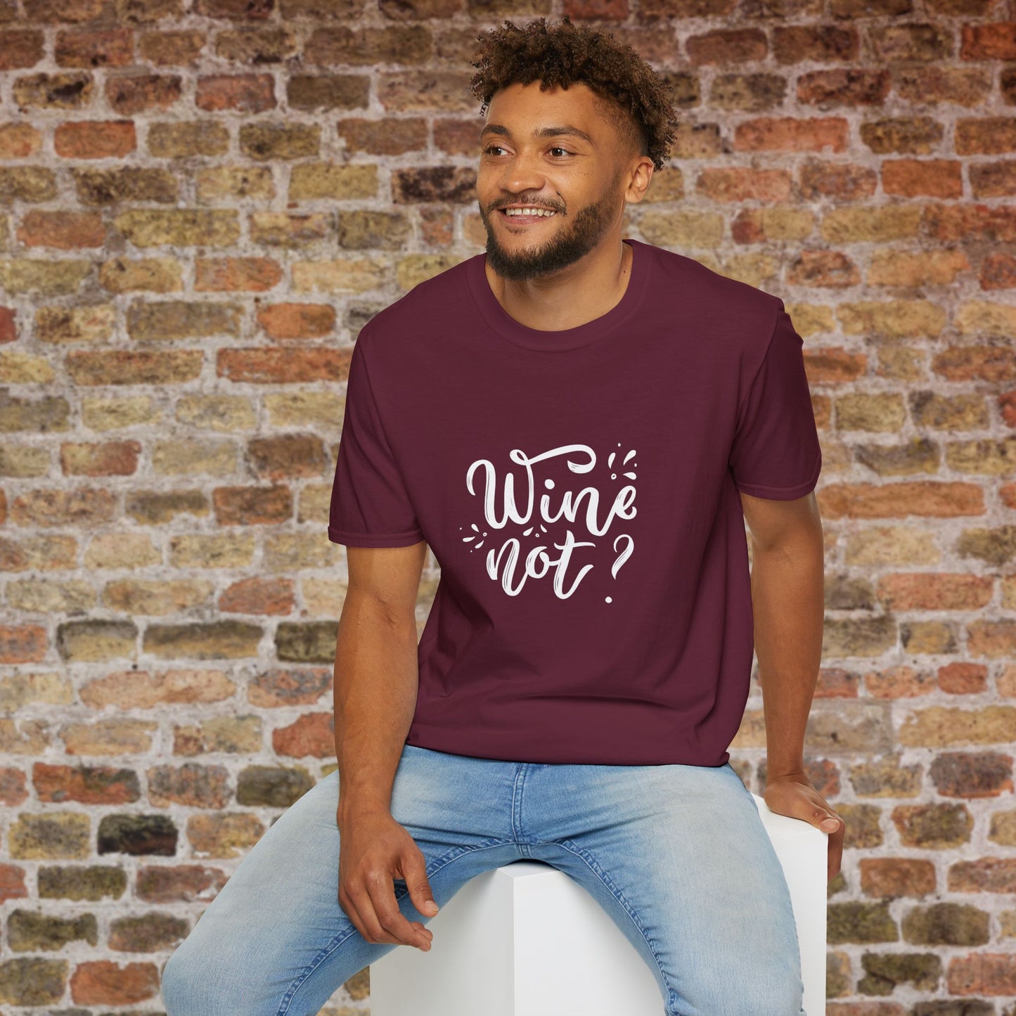 Wine Not? Crewneck Tee