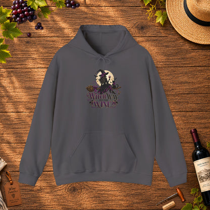 Witch Way To The Wine Hoodie