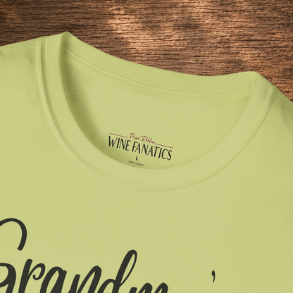 Grandma's Reason To Wine Personalized Crew Neck T-Shirt
