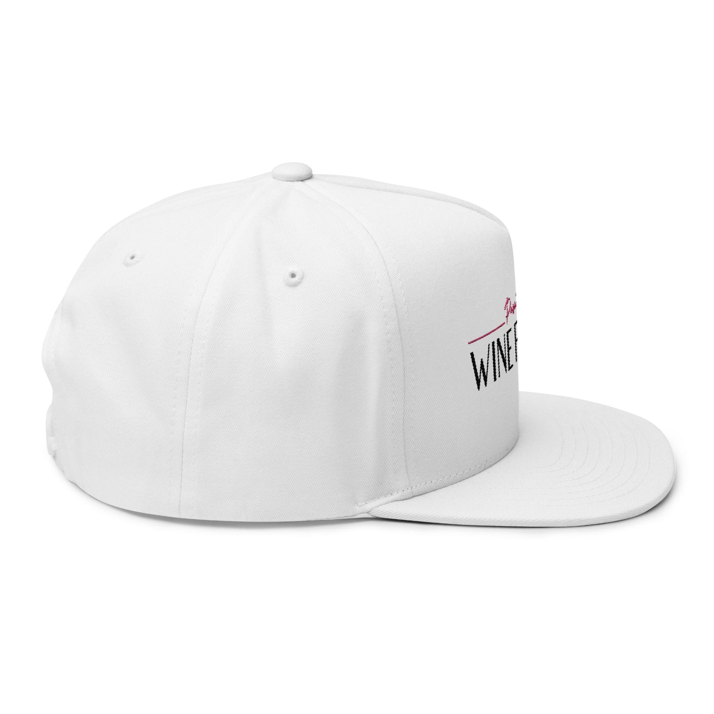 Paso Robles Wine Fanatics Embroidered Flat Bill Cap
