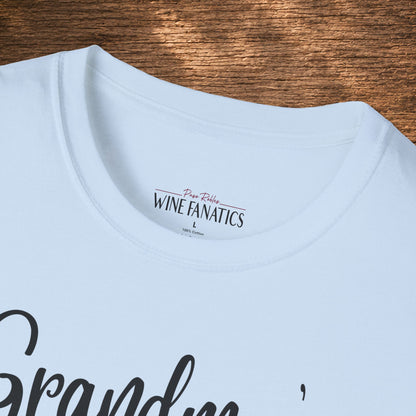 Grandma's Reason To Wine Personalized Crew Neck T-Shirt