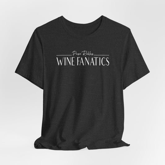 Paso Robles Wine Fanatics Unisex Short Sleeve Tee