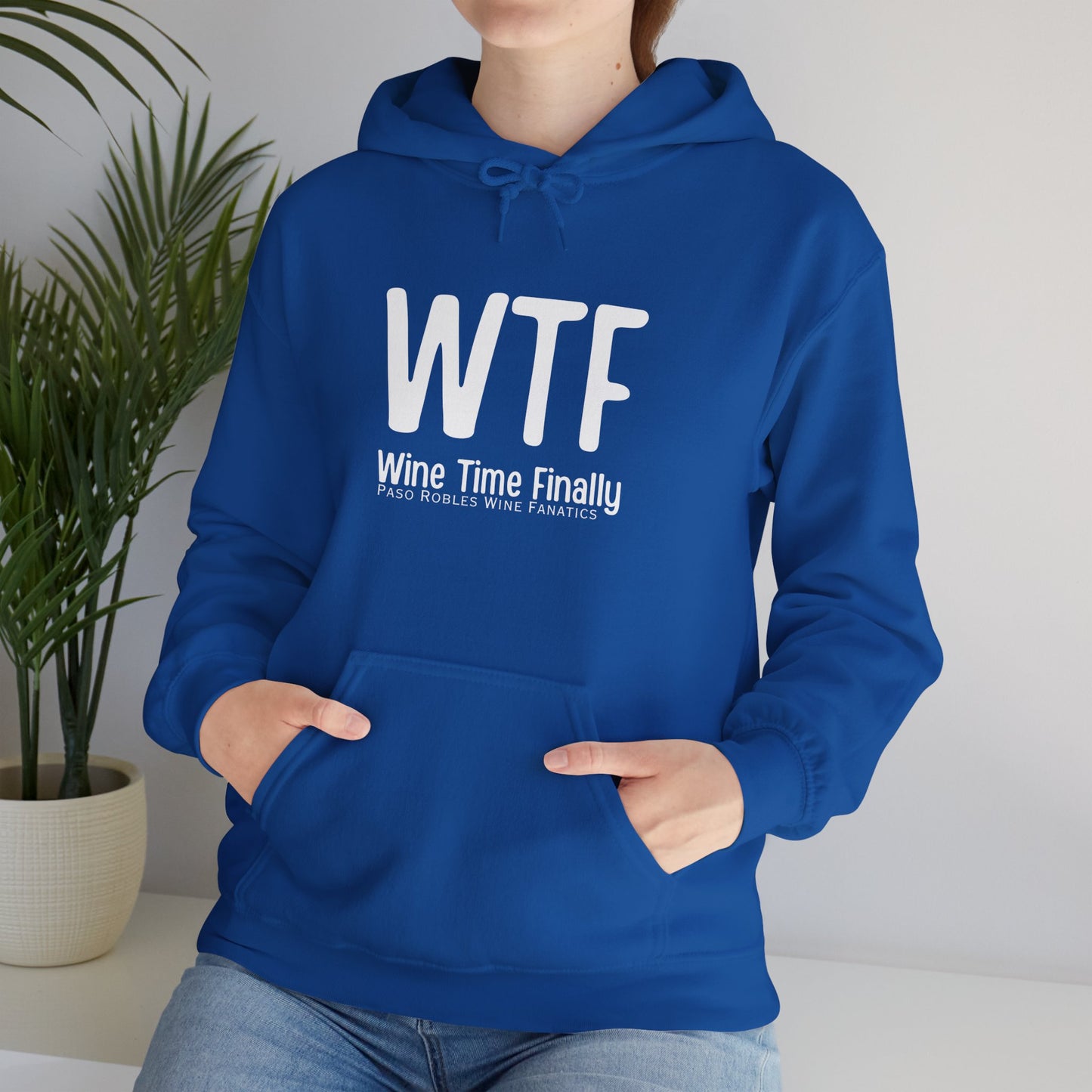 WTF Wine Tasting Finally Hoodie