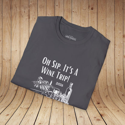 Oh Sip It's A Wine Trip Unisex Softstyle T-Shirt