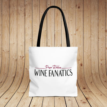 Paso Robles Wine Fanatics Logo Tote Bag