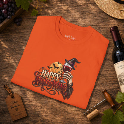 Let's Happy Hallowine Crewneck T-Shirt