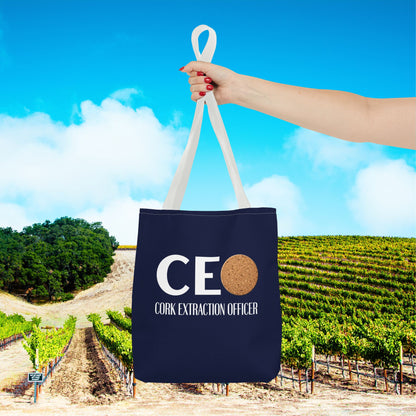 CEO - Cork Extraction Officer Personalized Tote Bag