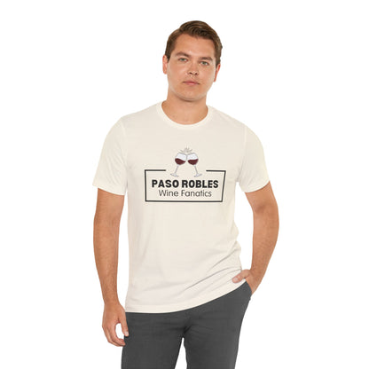 Paso Robles Wine Fanatics Logo Unisex Tee