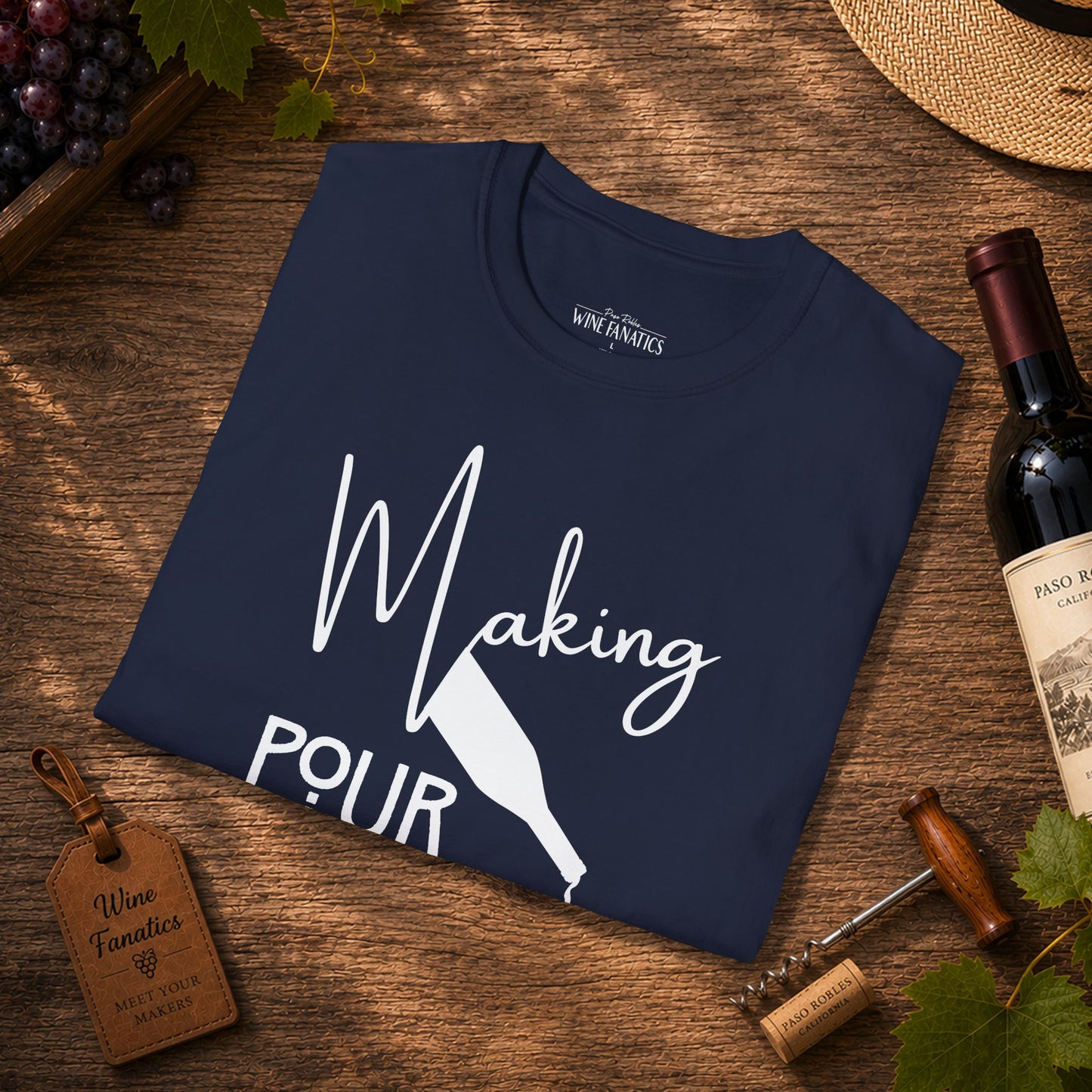 Paso Robles - Making Pour Decisions Crewneck Tee