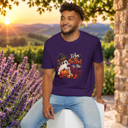 I Am One Sheet To The Wine Unisex Softstyle T-Shirt