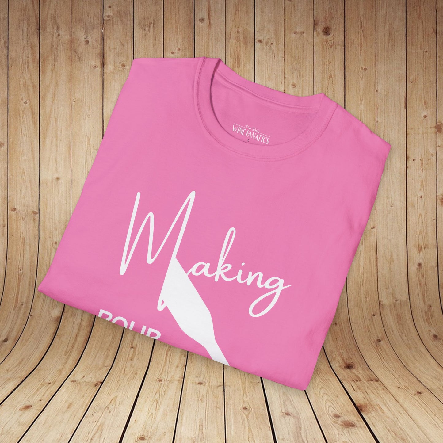 Making Pour Decisions Unisex Softstyle T-Shirt