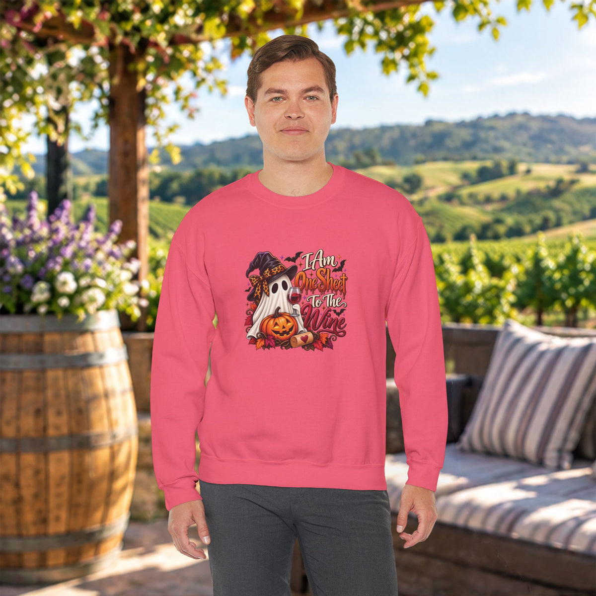 I Am One Sheet To The Wine Sweatshirt