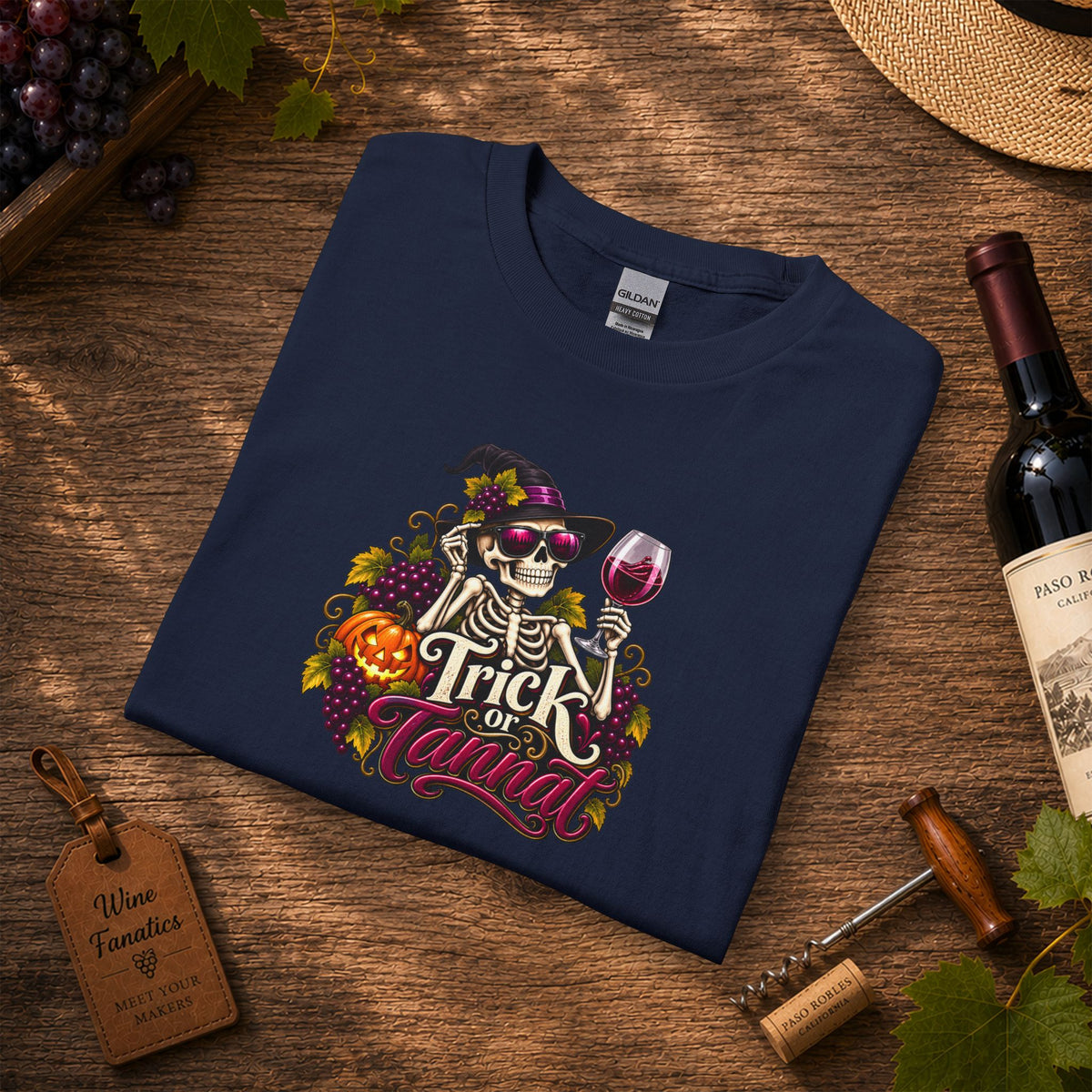Trick or Tannat Long Sleeve T-Shirt