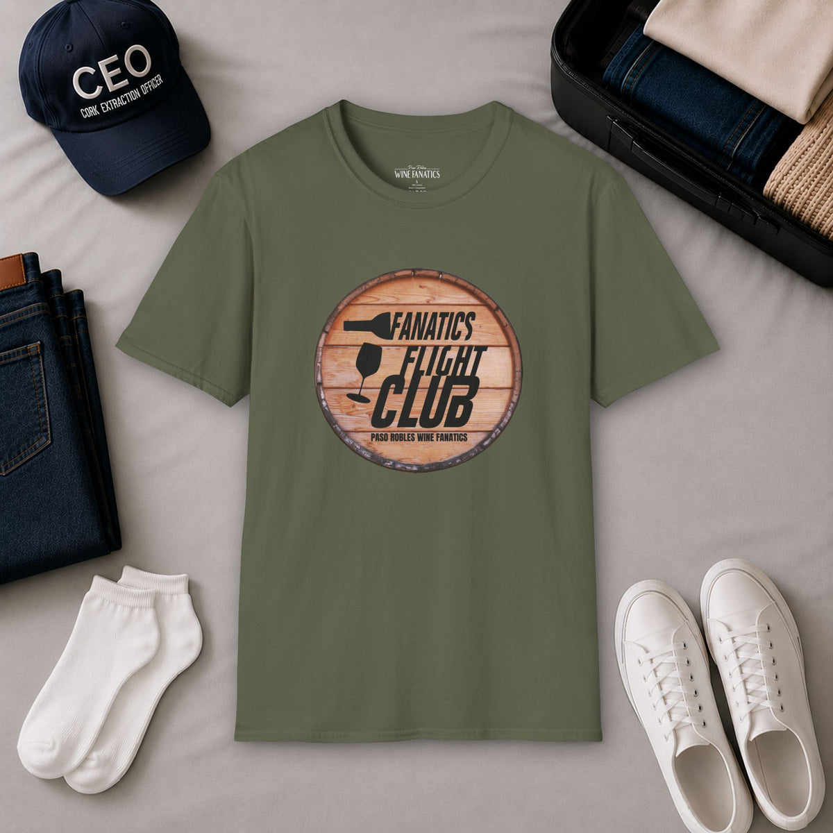 Fanatics Flight Club Crewneck Tee