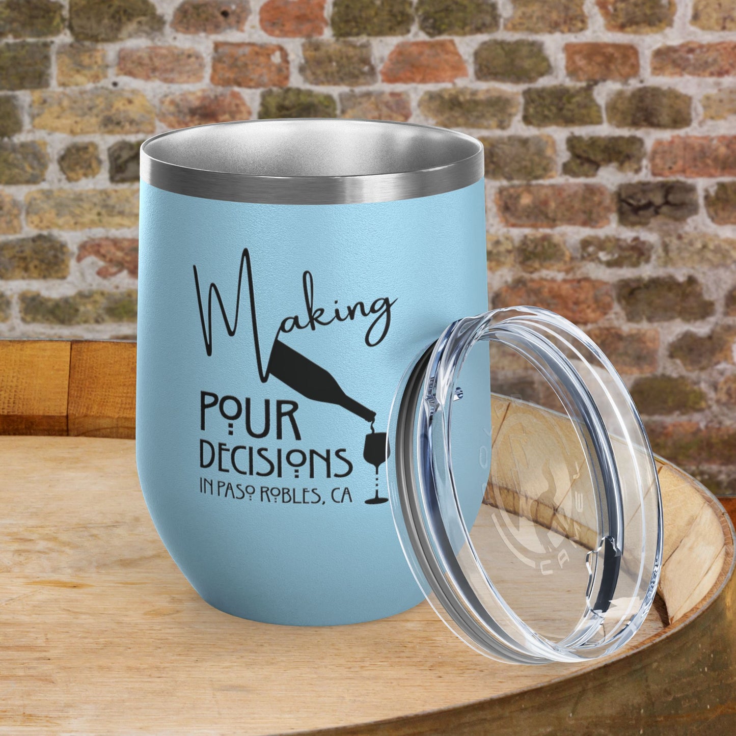 Making Pour Decisions PRWF 12oz Wine Tumbler