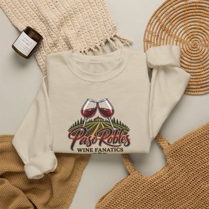 A Toast To Paso Robles Wine Fanatics Sweatshirt