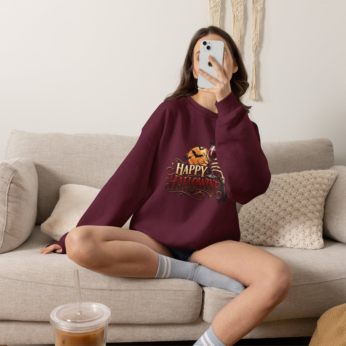 Happy Hallowine Sweatshirt
