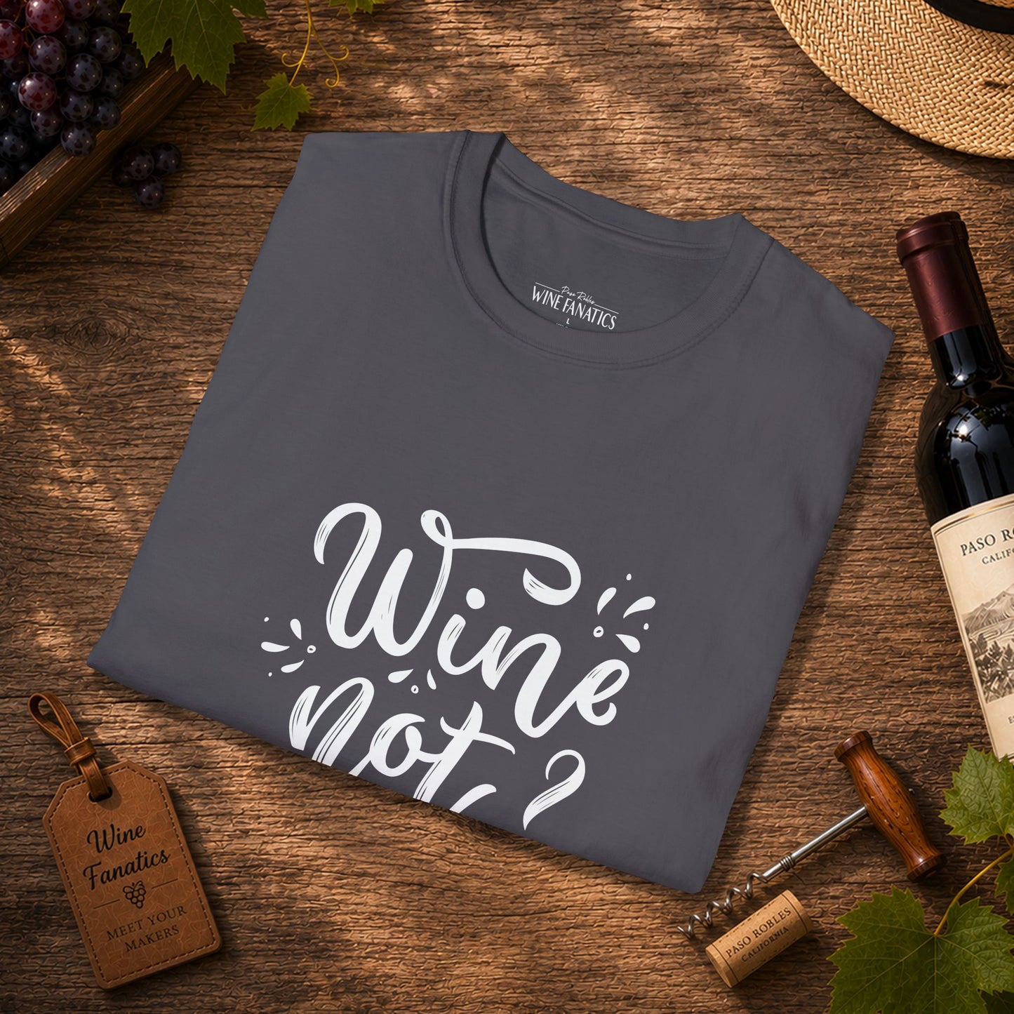 Wine Not? Crewneck Tee