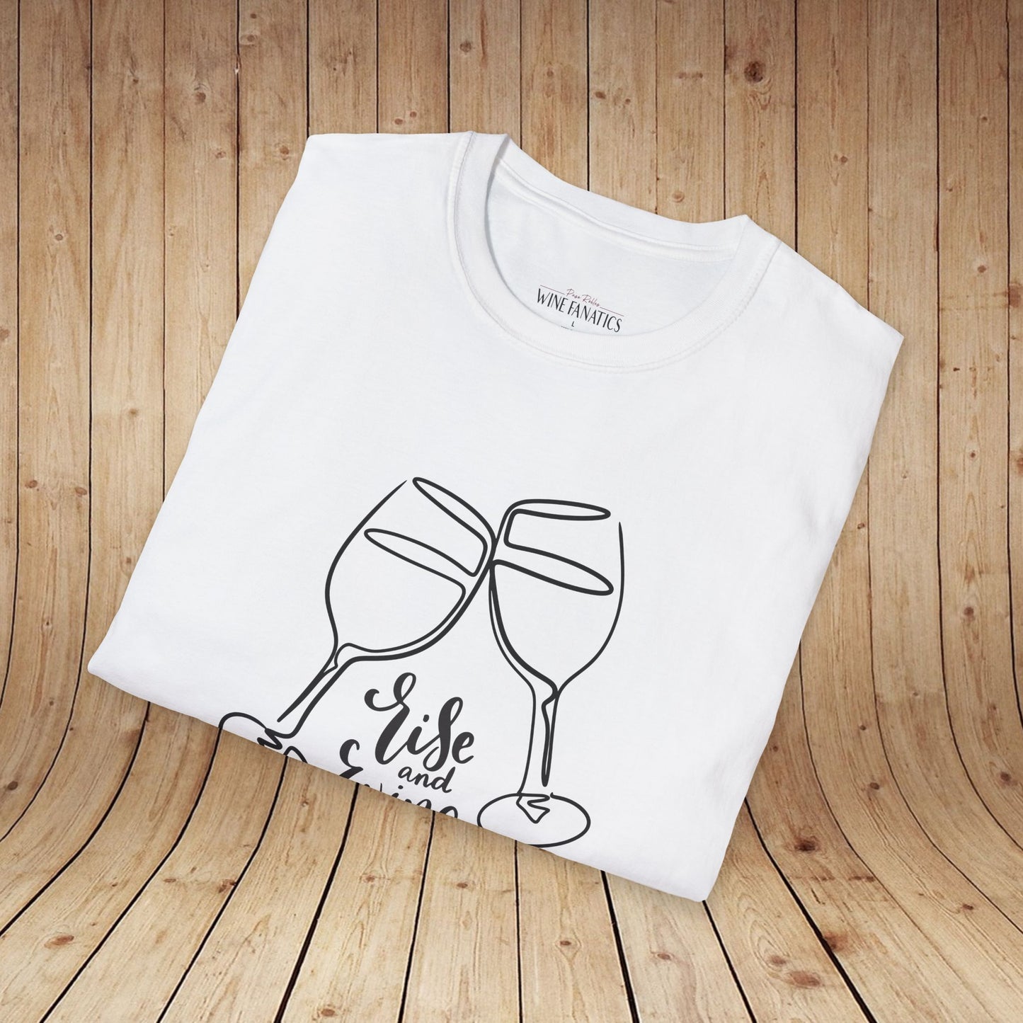 Rise & Wine Unisex Softstyle T-Shirt