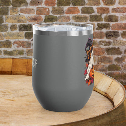 I am One Sheet To The Wine 12oz Personalized Wine Tumbler